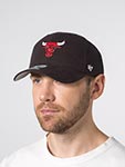 Бейсболка 47 BRAND арт. K-AC03CTP-BK Chicago Bulls NBA (черный)